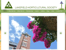 Tablet Screenshot of lakefieldhort.org